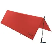 Rab Siltarp 1 Tarp (2,5 x 1,4 m, rosso)