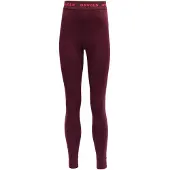 Devold Junior Duo Active Merino Longs Intimo lana merinos Bambini (12 Years, rosso)