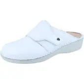 Finn Comfort Zoccoletto 'Pantolette Damen 02526 001000 Echtleder in weiß' bianco