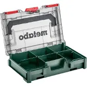 Metabo metaBOX 63 XS Organizer mit Einsatz Aufbewahrungsbox