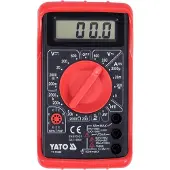 YATO Multimetro digitale universale, 500 V / 5 A