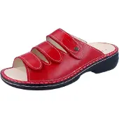 Finn Comfort Zoccoletto 'Pantolette Damen 02554 604420 Echtleder in rot' rosso