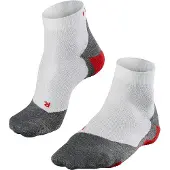 Falke RU5 Lightweight Short Calze da running Uomo (44-45, grigio/bianco)