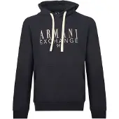 Armani Exchange Felpa navy / bianco