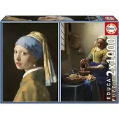 Educa Puzzle Vermeer 2x1000 Pezzi