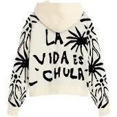 Desigual Felpa nero / bianco