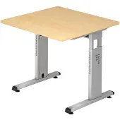 Hjh OFFICE PRO Scrivania OS08, 80 x 80 cm