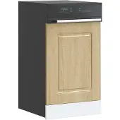 vidaXL Pannello per lavastoviglie Kalmar in rovere Sonoma 45x1,5x57 cm