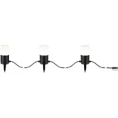 Paulmann Plug & Shine catena luminosa per esterni Tubs antracite 3xE14