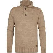 Petrol Industries Pullover marrone chiaro / marrone scuro