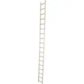 Krause STABILO Scala da tetto in alluminio e legno, 1x18 pioli, 804259