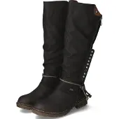 Rieker Stivale antracite / nero