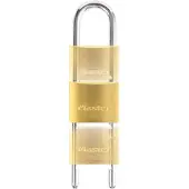 Master Lock Masterlock 1950EURDCC Vorhängeschloss mit verstellbarem Bügel 1950EURDCC