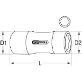 Ks Tools 1172352 117.2352 Socket bit 14 mm