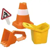 Hape Set Da Gioco Per Costruzioni Di Sabbia