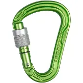 Edelrid HMS Strike Screw II Connettori HMS verde