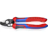 Knipex Kabelschere mit Öffnungsfeder 15mm 165mm (95 22 165)