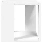 vidaXL Tavolino bianco 32x32x30 cm Materiale a base di legno