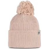 Buff Knitted Beanie Renvi Pom Berretto (One Size, fuchsia)