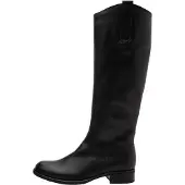 Gabor Stivale 'Weitschaftstiefel Damen 8035.04.005 Glattleder in schwarz' nero