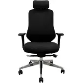Jan Nowak Poltrona direzionale ergonomica, nera, AXIS