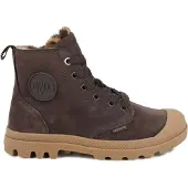 Palladium Stivaletto stringato 'Pampa' marrone scuro