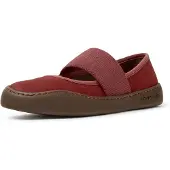 Camper per donna. K201838-005 Ballerine in pelle Peu Touring bordeaux (36), Basso, Nessuno, Casual, Granata