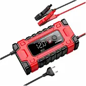 FOXSUR AWTOOLS, raddrizzatore 12V e 24V, 10A, con display LCD