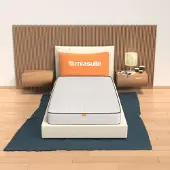 OEM Materassi 90x200 cm, altezza 18 cm, in memory foam, ipoallergenici