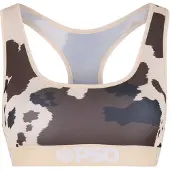 PSD Reggiseno 'Longhorn' beige chiaro / navy / marrone / bianco