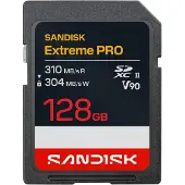 SanDisk Extreme PRO 128GB SDXC 310MB/s UHS-II V90