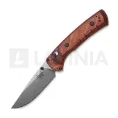 Benchmade Coltello pieghevole SlipRidge, wooden handle