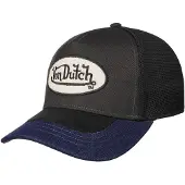 Von Dutch Cappello da baseball blu denim / greige / nero
