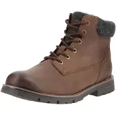 Bugatti Boots stringati marrone scuro