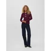 Vero Moda Giacchetta 'VMElora' rosa / rosso vino