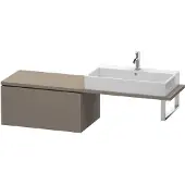 Duravit L-Cube Meuble bas pour console, 1 tiroir, 820x400x547mm, LC583409090, LC583409090