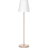 Newgarden Lampada LED da pavimento Lola Slim 180, oro rosa