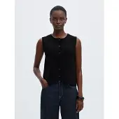 Selected Gilet A Maglia Donne Nero L