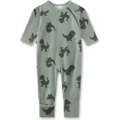 Sanetta Tutina / body per bambino verde / verde scuro