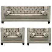 Xl Moebel Gmbh Beige Sofagarnitur Chesterfield Sessel Luxus Möbel Textil Stoff Wohnzimmer