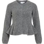 Vila Viluna Peplum Cardigan A Maglia