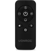 Vonroc Telecomando | per ventilatore senza fili BREEZE AF506DC – Nero