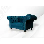 AEA Chesterfield Türkis Wohnzimmer Modern Design Couchen Sofa Kreative Möbel Stoff