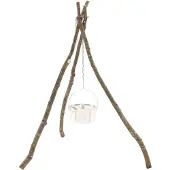 Robens Bushcraft DIY Tripod Barbecue metallic