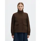 Selected Giacca di mezza stagione marrone scuro