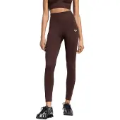 Adidas Originals Leggings 'Essentials' marrone scuro / bianco