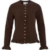 Vila Vijacia Frill Cardigan A Maglia