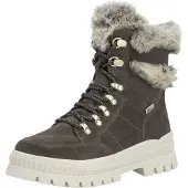 Rieker Stivaletto stringato grafite / grigio chiaro