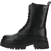 Tom Tailor Stivaletto stringato nero