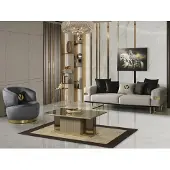 AEA Wohnzimmer Set 3+1 Sitzer Couch Couchtisch Komplette Garnitur Couchen 3tlg